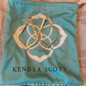 Sophee Drop Earrings in Gold by Kendra Scott